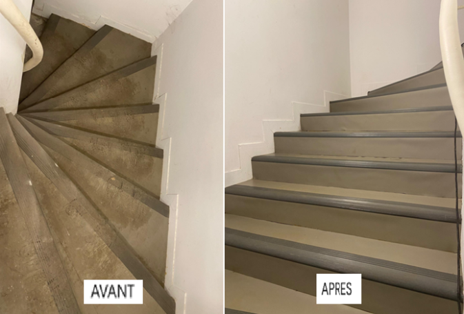 Nettoyage des parties communes du Polygone Montpellier